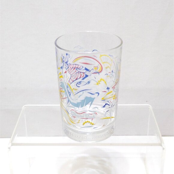 Walt Disney World Remember The Magic 25th Anniversary McDonalds Glasses Set of 3 - Picture 6 of 11